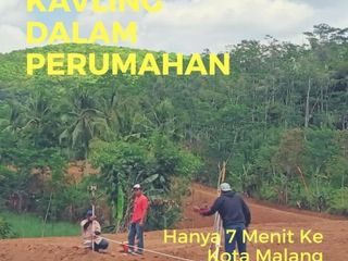 Tanah Kavling Perumahan Malang Free SHM