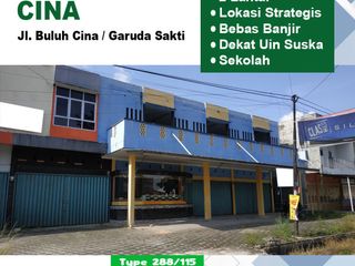 dijual murah ruko 2 lantai di belakang kampus uin