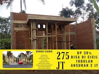 DIJUAL RUMAH MURAH TYPE BESAR ONE GATE SYSTEM DI TAJINAN MALANG