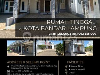 Rumah Tinggal Nyaman 2 Lantai di Kota Bandar Lampung