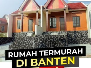 Rumah minimalis 1 lantai Banten, gratis biaya sampai SHM