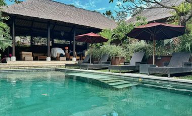For Sale Villa Bamboo Balinesse Style At Pererenan Near Beach