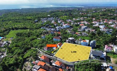 DIJUAL MURAH TANAH OCEAN VIEW DI PECATU ULUWATU