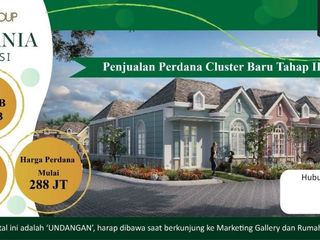 rumah tambun selatan bekasi cluster modern zaman now free biaya biaya