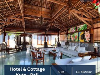 Dijual Cepat - Hotel Dan Cottage Luxury Resort Full Furnished Banyak Fasilitas Dan Selling Point Di Kuta, Bali