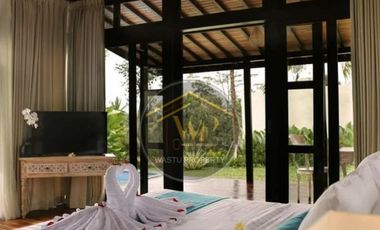 VILLA MEWAH LOKASI UBUD BALI, FULL FURNISH LINGKUNGAN ASRI