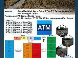 TANAH SIAP BANGUN DI MRANGGEN