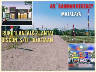 Ruko Murah di Kawasan Perumahan Komersil, Free Semua Biaya