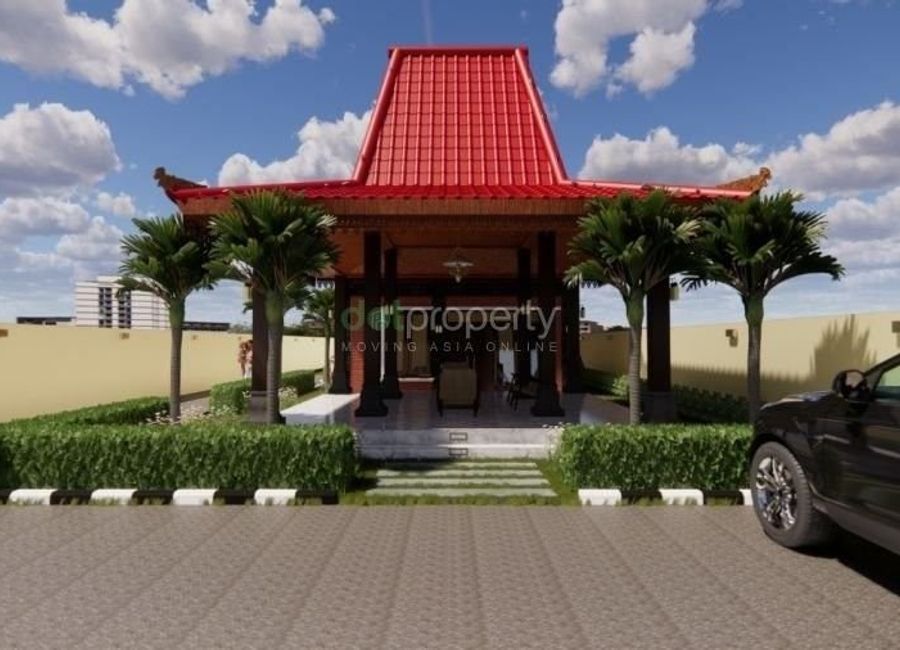 FOR SALE ARTISTIC JOGLO HOUSE IN PRAMBANAN NEAR MANISRENGGO TOLL EXIT ...