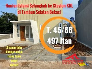 Rumah 1 lantai sederhana Bekasi Type 45/66