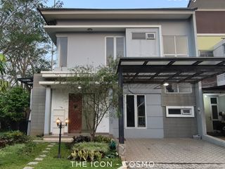 Rumah Hoek Badan di ICON COSMO BSD City,dekat AEON Mall