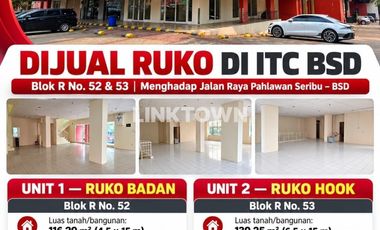 Dijual Cepat!!!!! Ruko 2 Lantai ITC BSD Siap huni