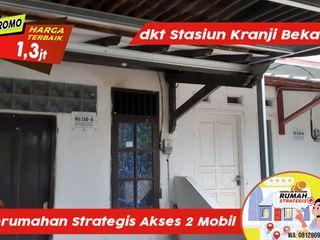 Kontrakan Strategis Kranji Bekasi dkt Stasiun Akses jln 2 mobil