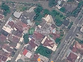 Dijual Kavling Strategis di Villa Melati Mas Plus Rumah Tinggal