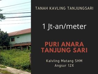 Dekat Pasar Tanjungsari Kavling Murah SHM Cicil 12X