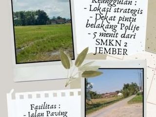 Harga Ekonomis, Hanya Tersisa 3 Unit Tanah di Jember