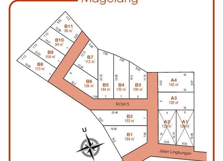 Tanah magelang Kota, SHM Ready to Build | Lamudi.co.id