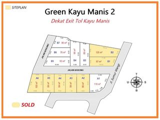 Kavling 100 Jutaan Cicil 12x, Dekat Jl. Jakarta - Bogor