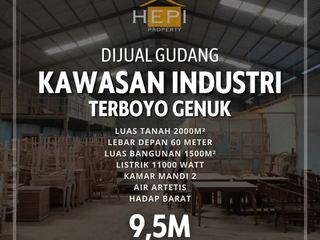 Dijual Gudang di Kawasan Industri Terboyo Genuk Semarang