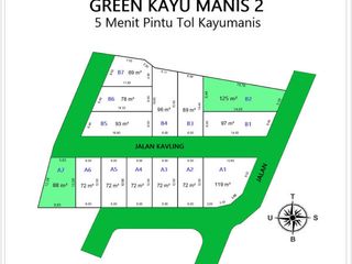 Kavling Tanah 1 Jt-an Dekat Exit Tol Kayumanis Bogor