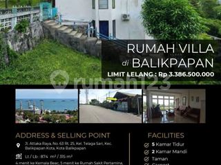 Rumah Villa View Laut Langsung Dari Rumah di Balikpapan