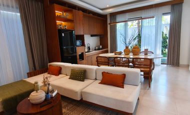 FREEHOLD OR LEASEHOLD STRATEGIC QUIET LUXURY VILLA IN RENON SANUR