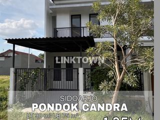 Rumah Baru 2 Lantai di Pondok Candra Dekat Akses ke Uin 2 Surabaya