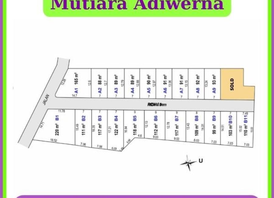 Adiwerna Housing Plot: Around 60 Million, SHM Split Per Unit | Lamudi.co.id