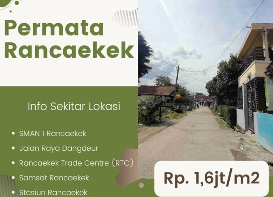 Tanah Kapling Rancaekek Pinggir Jalan Raya | Lamudi.co.id