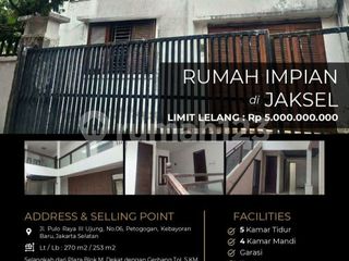 Rumah Impian Letak Strategis di Kebayoran Baru