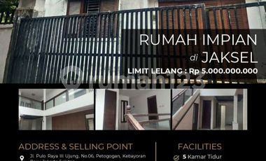 Rumah Impian Letak Strategis di Kebayoran Baru
