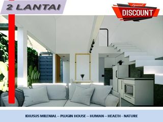 Rumah Khusus Milenial 2 LANTAI MURAH