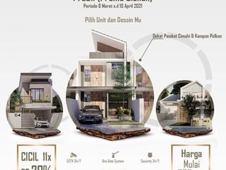 Rumah minimalis menarik di kota bandung