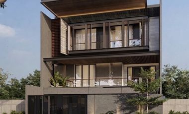 CW03. Jual Rumah Mewah 3 Lantai Waterfront Citraland Surabaya Barat