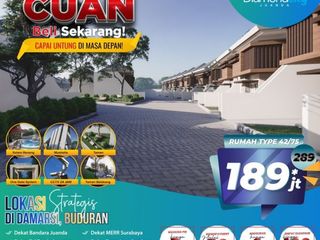 Promo Terbatas, Perumahan Sidoarjo Harga 189 Juta, DCJ