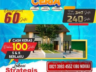 Rumah Murah Strategis 240 Juta, Berlian City Juanda