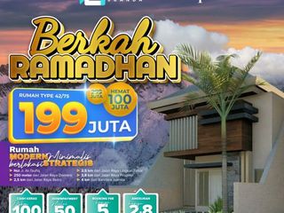 Sangat Murah Rumah 100 Juta-an Dekat Perkotaan Sidoarjo