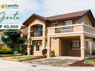 PROMO RESERVATION FEE - 40,000! GRETA MODEL CAMELLA CERRITOS GENSAN