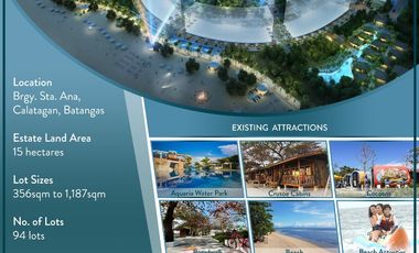 393 sqm Beachfront Lot For Sale at Calatagan South Beach in Batangas