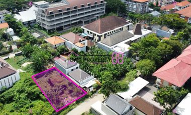 Jual tanah tantular renon denpasar lt 551 m2