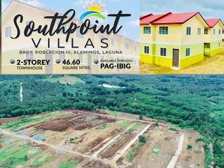 2-bedroom Townhouse House and Lot for sale in Alaminos Laguna