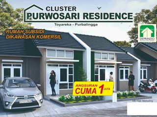 Rumah Subsidi Baru Minimalis Lokasi Strategis Di Cluster Purwosari Toyareka Kemangkon Purbalingga