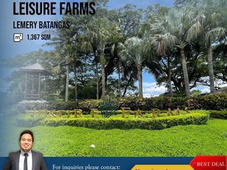 Residential Lot for Sale in Leisure Farms at Lemery Batangas