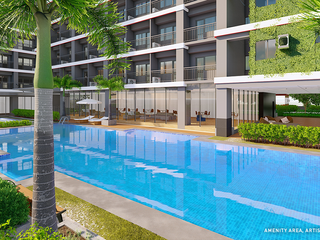 1BR W/ BALCONY FOR SALE IN MAKATI CITY NEAR DONBOSCO, MAKATI MED 12K MONTHLY DP