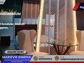 For Sale: Beautiful Studio Unit in Greenbelt Excelsior, Makati City