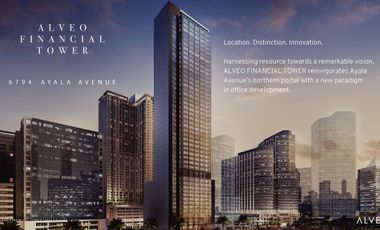 ALVEO FINANCIAL TOWER - OFFICE FOR SALE IN AYALA AVENUE!