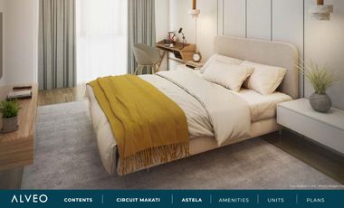 STARTS AT 14,900/MONTH STUDIO UNIT WITH BALCONY IN ASTELA CIRCUIT MAKATI