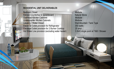For Sale: Studio Condo Unit at Cirrus in Bridgetown East Pasig