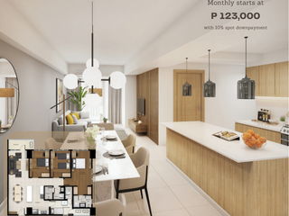 3BR W/BALCONY ASTELA CIRCUIT MAKATI CONDO FOR SALE