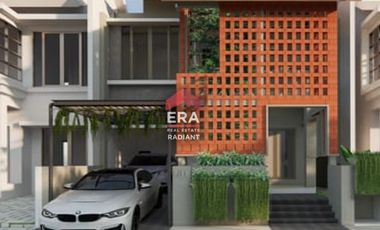 Rumah Minimalis Modern 2 Lantai Baru Renovasi di Emerald Garden Bintaro Sektor 7